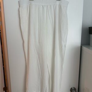 Old navy high waisted linen blend pants